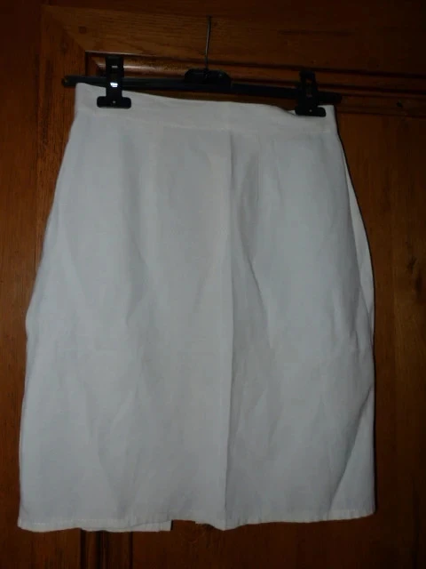 jupe courte beige